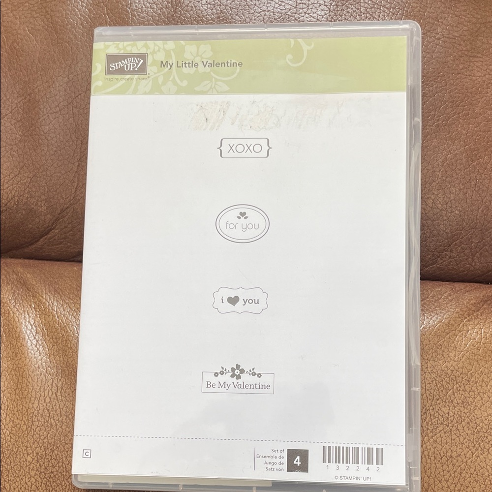 Stampin' Up! My Little Valentine Stamp Set - Romantic Designs